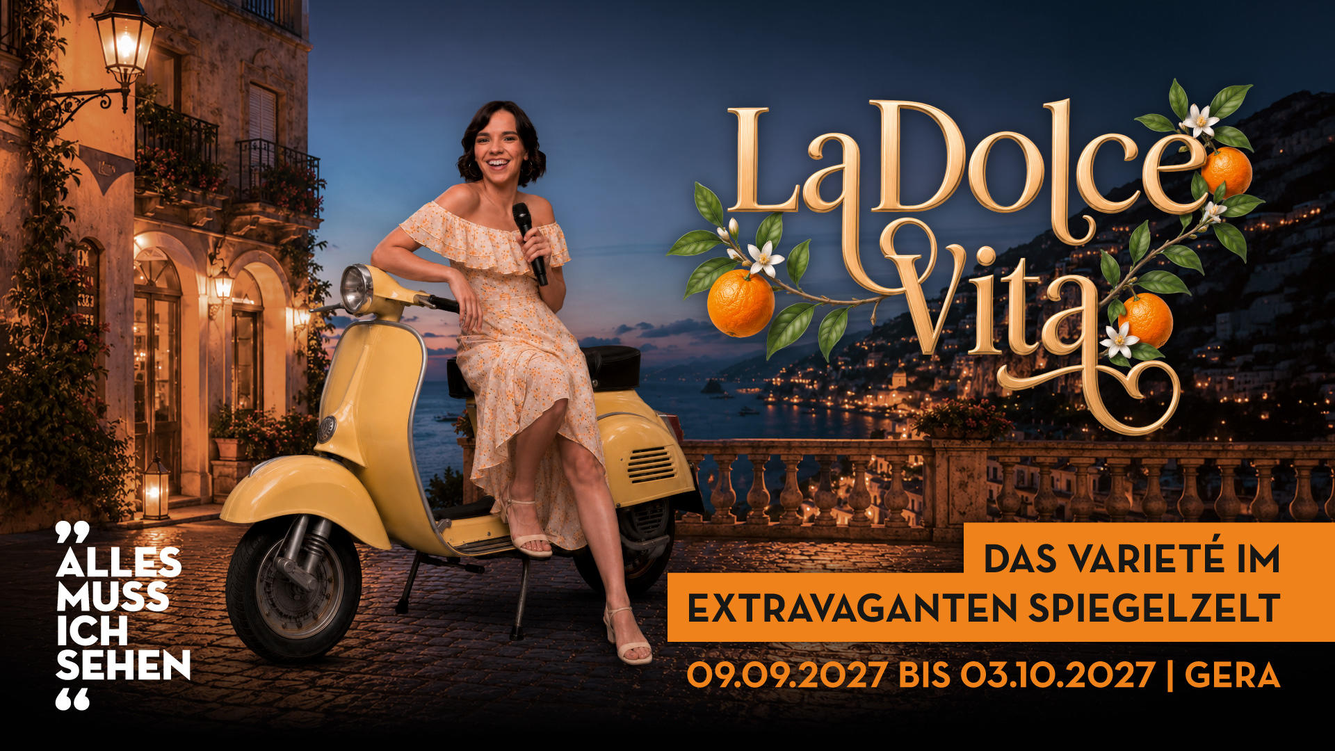 La Dolce Vita 09.09.2027 bis 03.10.2027 in Gera