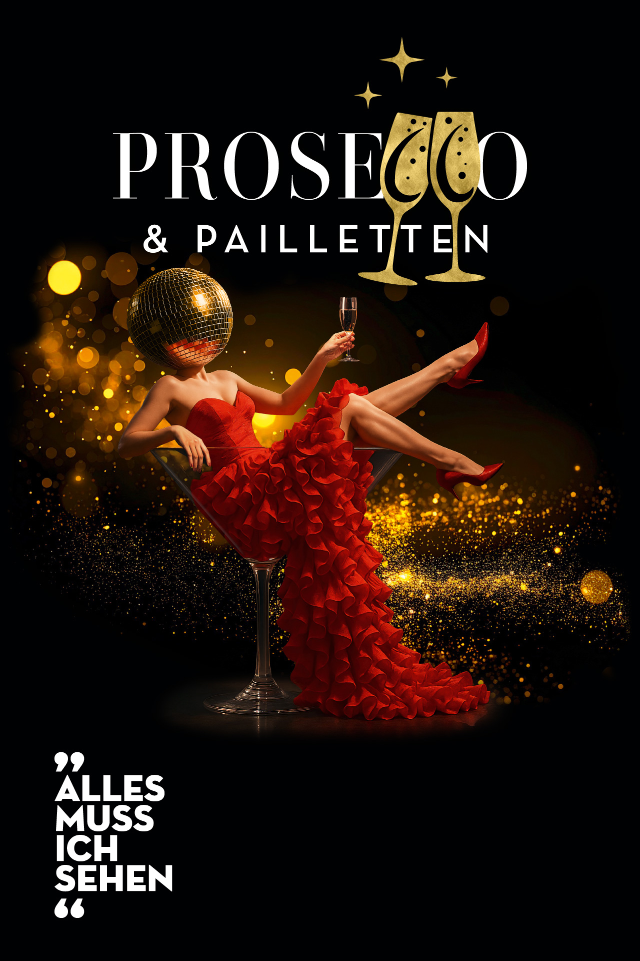 Prosecco und Pailletten Show 2026